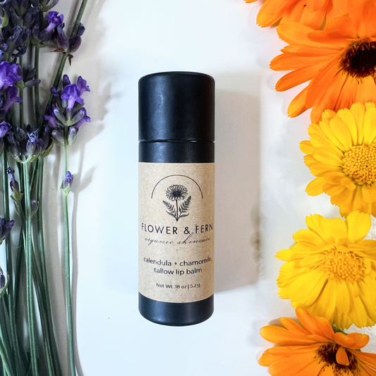 Calendula + Chamomile Tallow Lip Balm