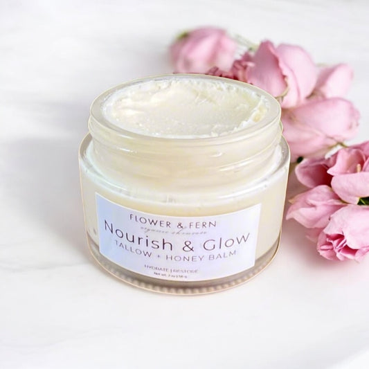 Nourish & Glow | Tallow + Honey Balm