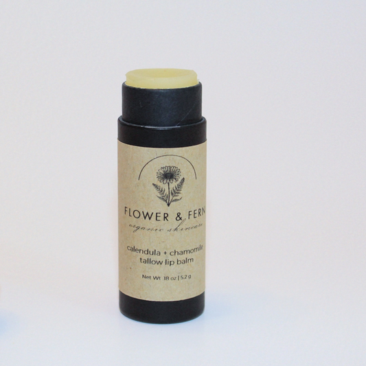 Calendula + Chamomile Tallow Lip Balm
