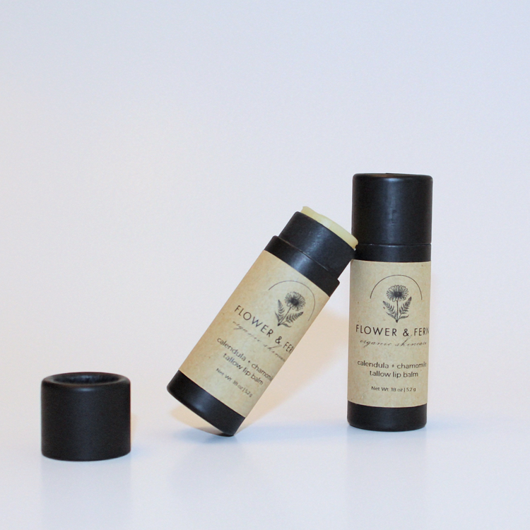 Calendula + Chamomile Tallow Lip Balm