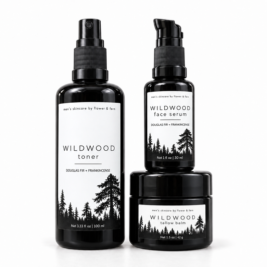 The Wildwood Ritual | Three-Step Men's Skincare Set