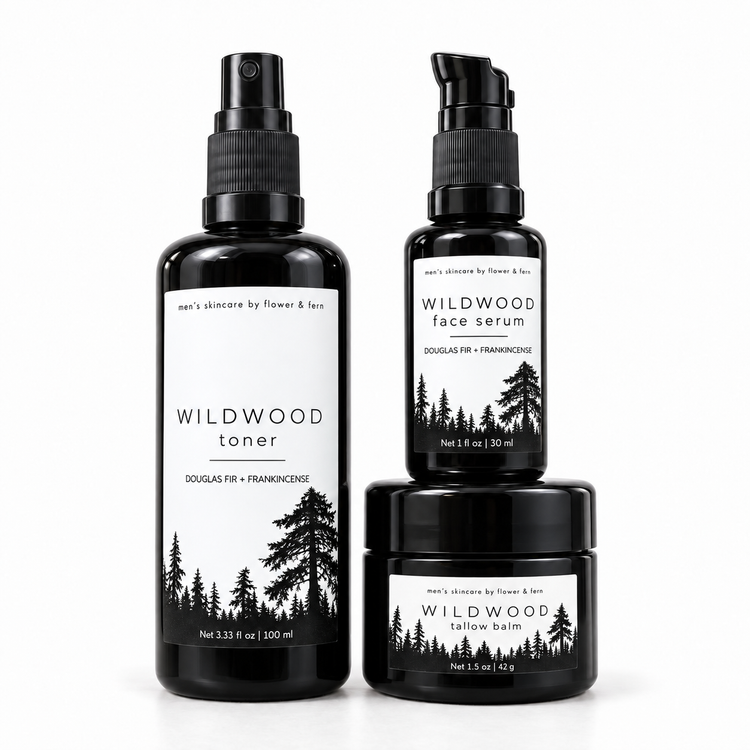The Wildwood Ritual | Three-Step Men's Skincare Set