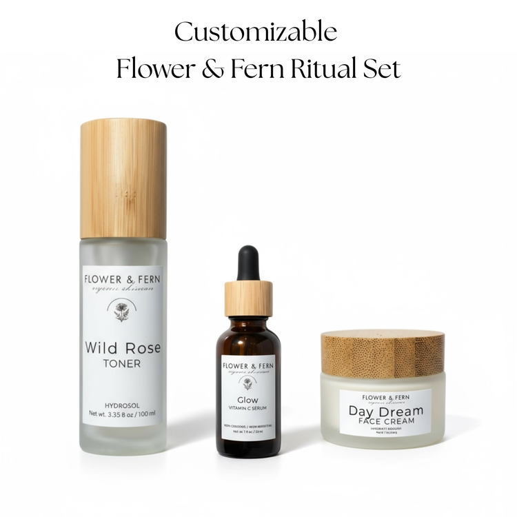 PRE-ORDER Holiday Gift Box: 3-Step Skincare Gift Set in Hand-Crafted Keepsake (Limited Edition)