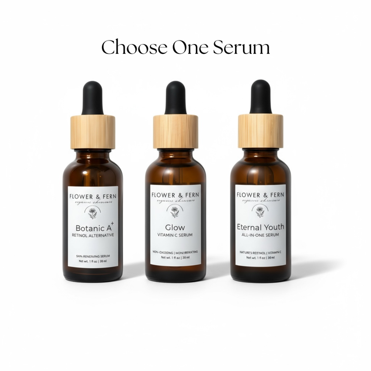 PRE-ORDER Holiday Gift Box: 3-Step Skincare Gift Set in Hand-Crafted Keepsake (Limited Edition)